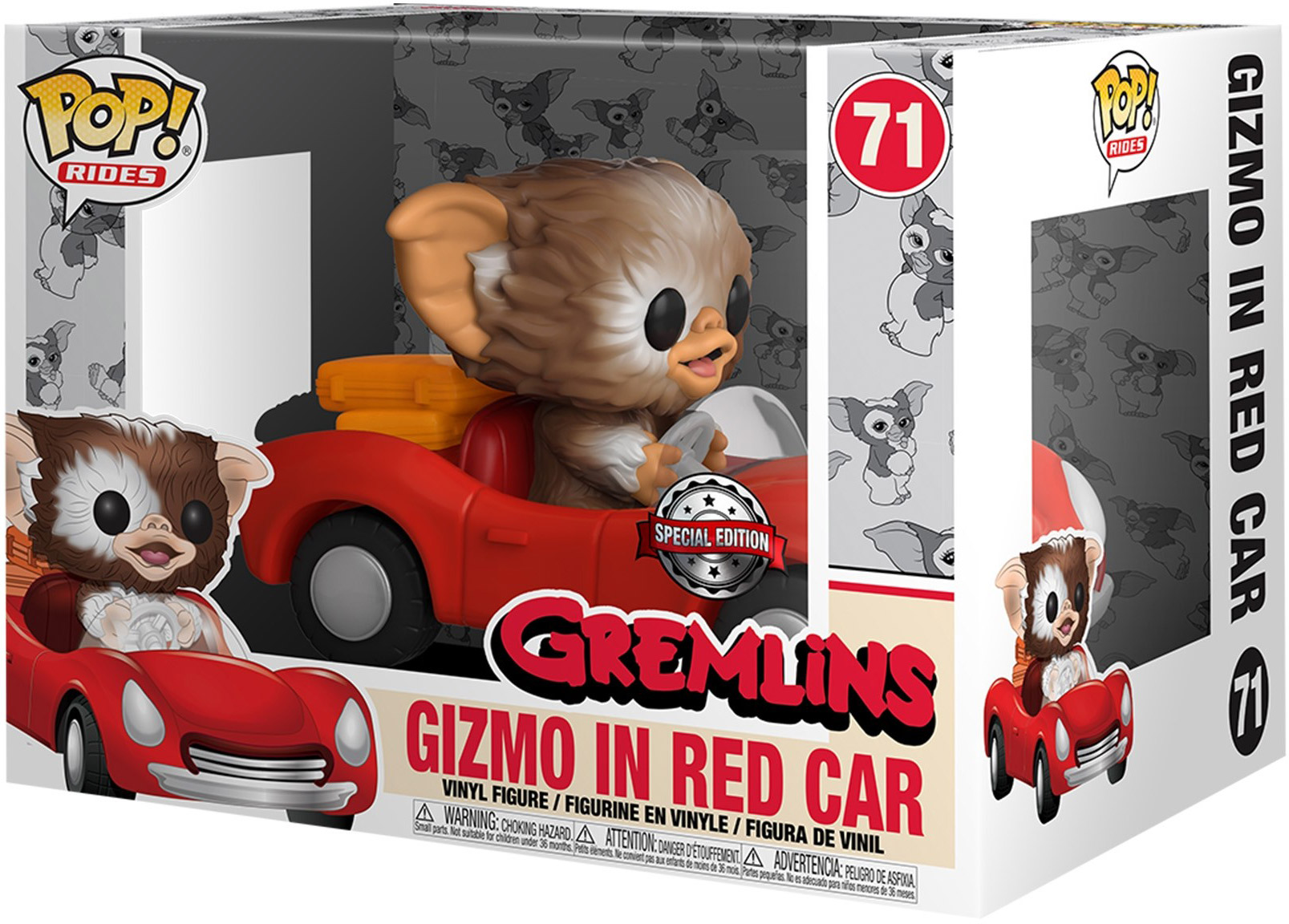ファンコPOP　ギズモ イン カー Gizmo in Red Car - Gremlins Funko Pop Rides Hot Topic 71 | eBay