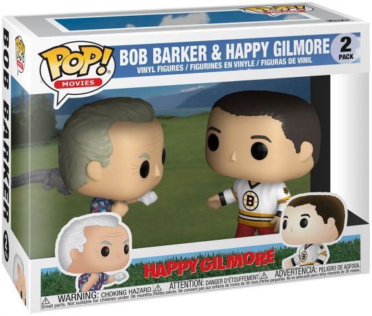 Figurine Funko Pop Happy Gilmore Bob Barker & Happy Gilmore - 2 pack