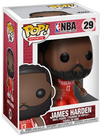 Figurine Funko Pop NBA #29 James Harden - Houston Rockets