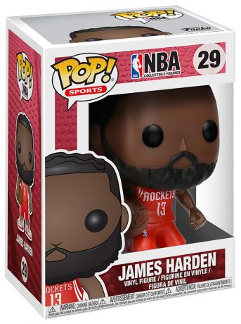 Figurine Funko Pop NBA #29 James Harden - Houston Rockets