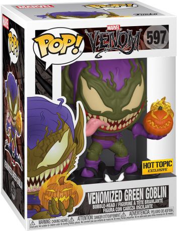 Figurine Funko Pop Venom [Marvel] #597 Bouffon Vert Vénomisé