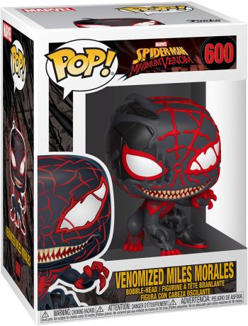Figurine Funko Pop Spider-man : Maximum Venom [Marvel] #600 Miles Morales Vénomisé