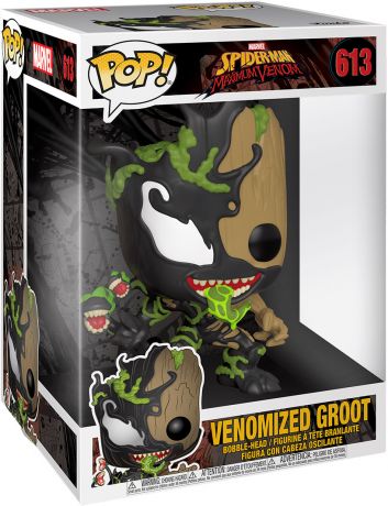 Figurine Funko Pop Spider-man : Maximum Venom [Marvel] #613 Groot Vénomisé - 25 cm