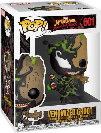 Figurine Funko Pop Spider-man : Maximum Venom [Marvel] #601 Groot Vénomisé