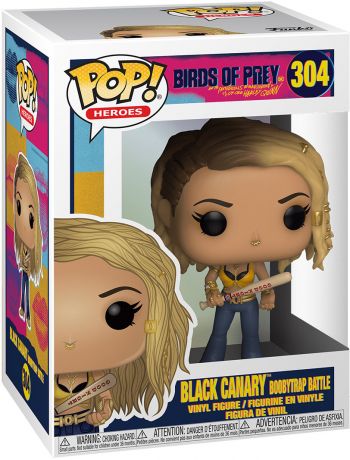 Figurine Funko Pop Birds of Prey Harley Quinn [DC] #304 Black Canary Boobytrap Battle