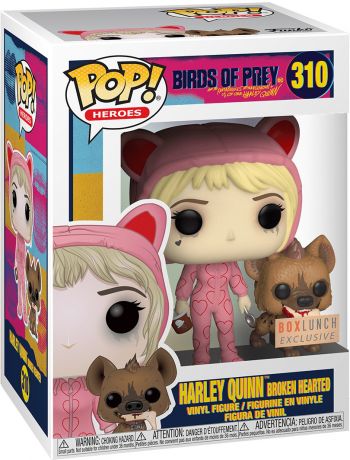 Figurine Funko Pop Birds of Prey Harley Quinn [DC] #310 Harley Quinn Cœur Brisé