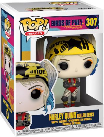 Figurine Funko Pop Birds of Prey Harley Quinn [DC] #307 Harley Quinn Roller Derby