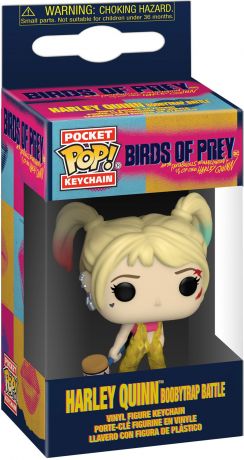 Figurine Funko Pop Birds of Prey Harley Quinn [DC] Harley Quinn Boobytrap Battle - Porte-clés