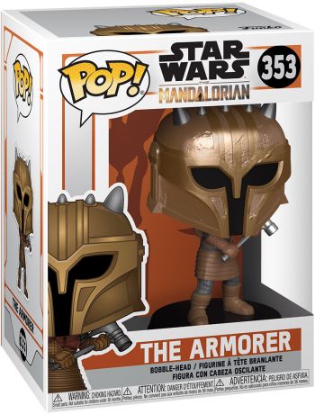 Figurine Funko Pop Star Wars : Le Mandalorien #353 L'armurier