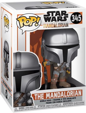 Figurine Funko Pop Star Wars : Le Mandalorien #345 Le Mandalorien