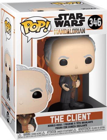 Figurine Funko Pop Star Wars : Le Mandalorien #346 Le Client