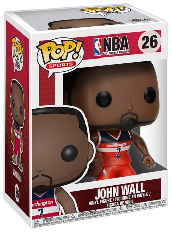Figurine Funko Pop NBA #26 John Wall - Washington Wizards
