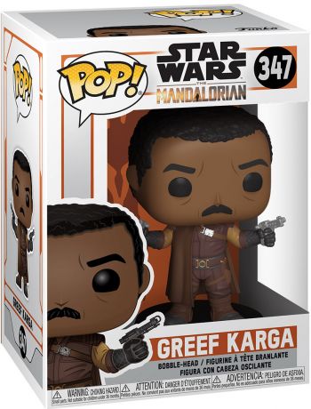 Figurine Funko Pop Star Wars : Le Mandalorien #347 Greef Karga