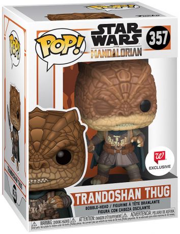 Figurine Funko Pop Star Wars : Le Mandalorien #357 Trandoshan Thug