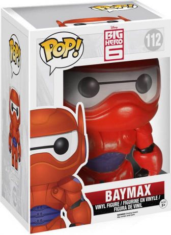 Figurine Funko Pop Les Nouveaux Héros [Disney] #112 Baymax - 15 cm