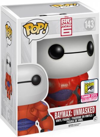 Figurine Funko Pop Les Nouveaux Héros [Disney] #143 Baymax : sans Masque - 15 cm