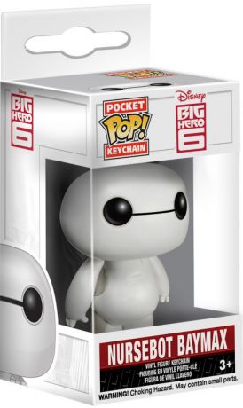 Figurine Funko Pop Les Nouveaux Héros [Disney] Baymax Robot Infirmier - Porte-clés