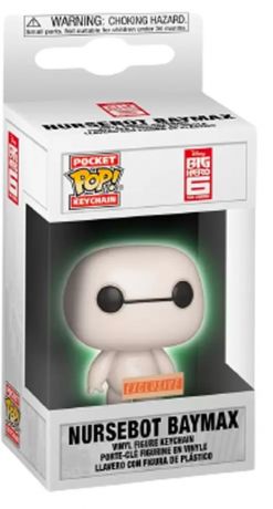 Figurine Funko Pop Les Nouveaux Héros [Disney] Baymax Robot Infirmier - Brillant dans le noir & Porte-clés