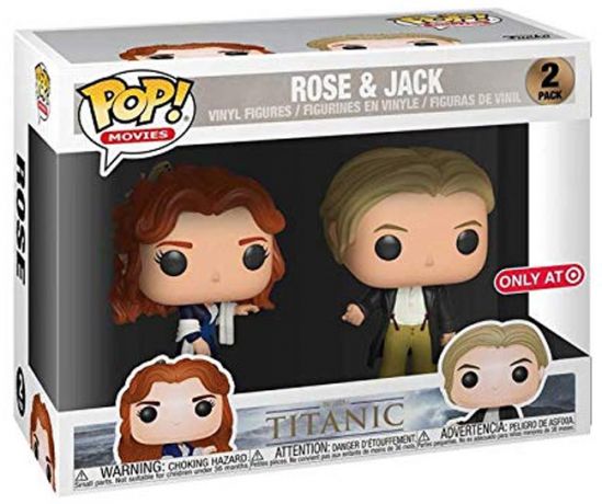 Figurine Funko Pop Titanic Rose & Jack - 2-Pack