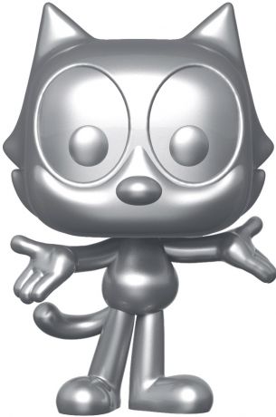 Figurine Funko Pop Felix le Chat #526 Felix le Chat - Argent Métallique