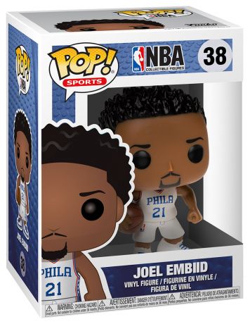 Figurine Funko Pop NBA #38 Joel Embiid - Philadelphia 76ers