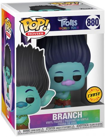 Figurine Funko Pop Les Trolls #880 Branch [Chase]