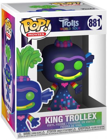 Figurine Funko Pop Les Trolls #881 Roi Trollex