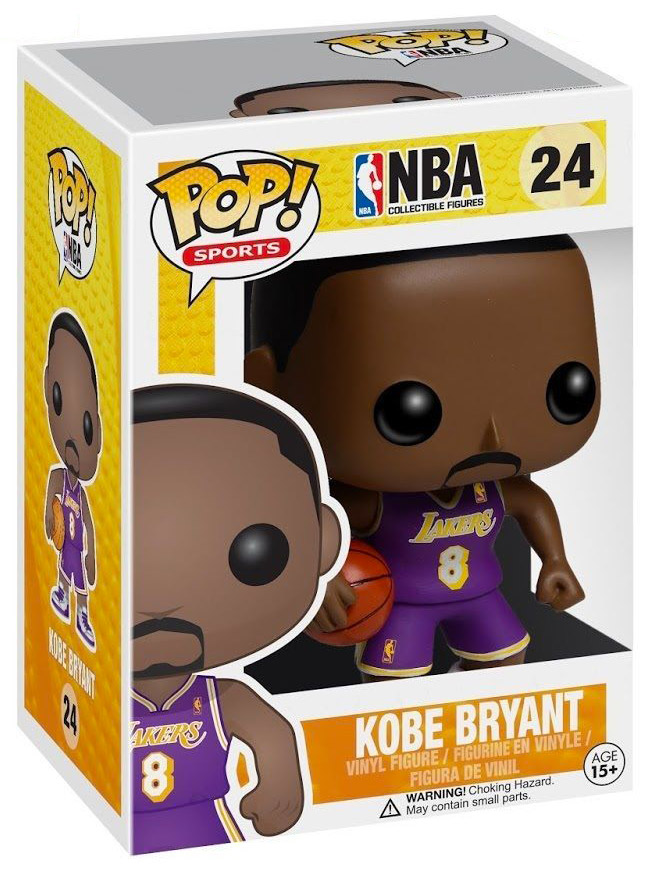 2PCS Figurine Funko Pop NBA: Lakers Kobe Bryant violet + jaune - Cdiscount  Jeux - Jouets