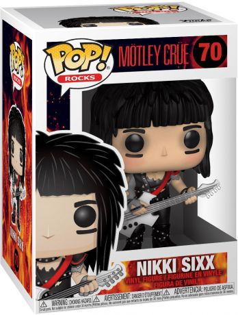 Figurine Funko Pop Motley Crue #70 Nikki Sixx