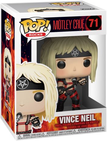 Figurine Funko Pop Motley Crue #71 Vince Neil