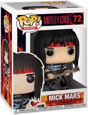 Figurine Funko Pop Motley Crue #72 Mick Mars