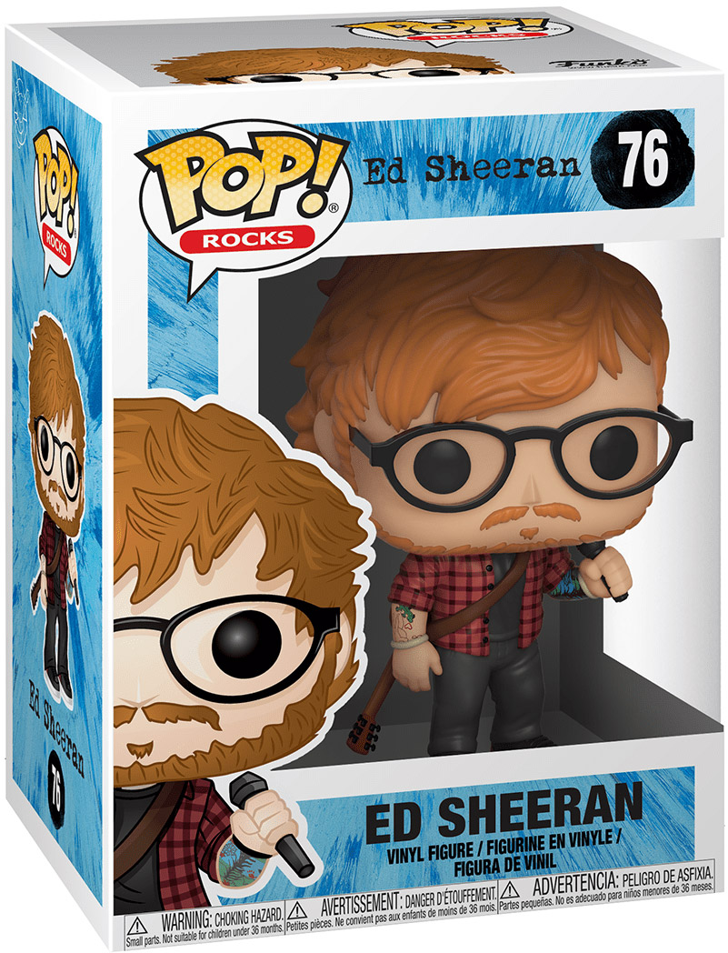 Figurine Pop Ed Sheeran #76 pas cher : Ed Sheeran
