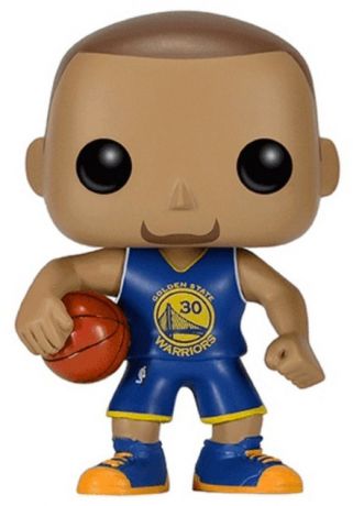 Figurine Funko Pop NBA #19 Stephen Curry - Golden State Warriors - Maillot Bleu