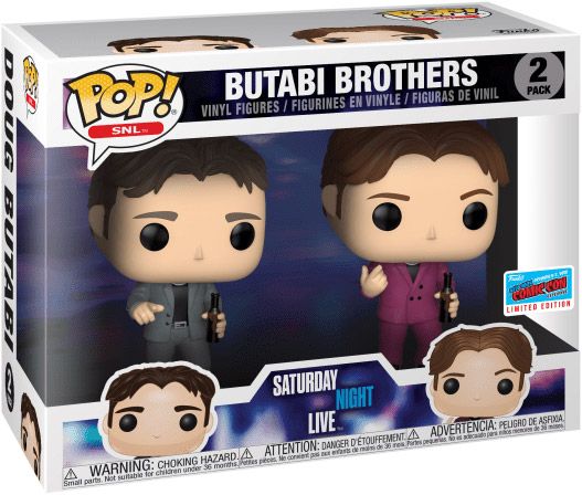 Figurine Funko Pop Saturday Night Live Doug & Steve Butabi - 2 pack