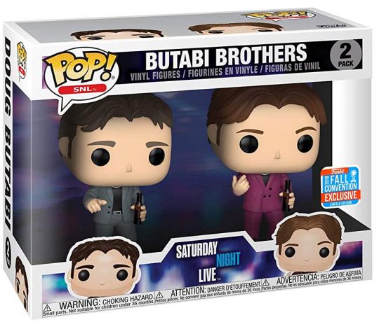 Figurine Funko Pop Saturday Night Live Doug & Steve Butabi - 2 pack