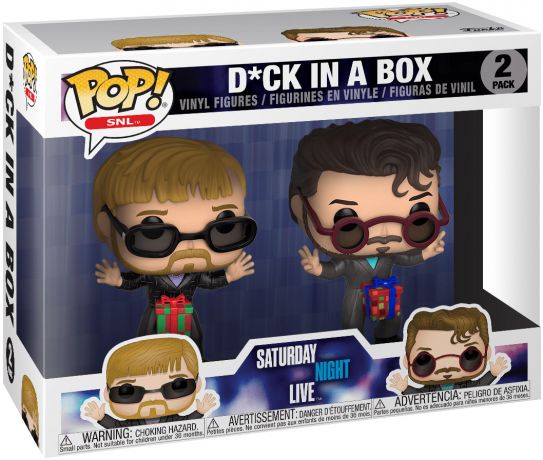 Figurine Funko Pop Saturday Night Live D*ck in a Box - 2 pack