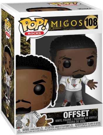 Figurine Funko Pop Migos #108 Offset