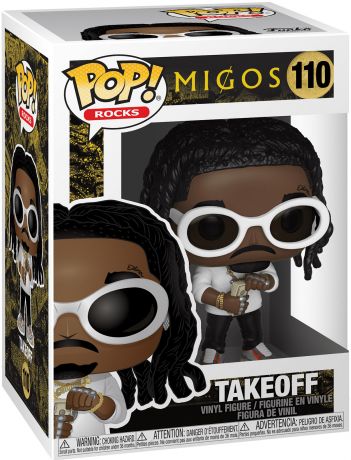 Figurine Funko Pop Migos #110 Takeoff
