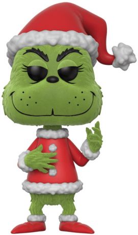 Figurine Funko Pop Le Grinch #12 Le Grinch en Père-Noël - Floqué