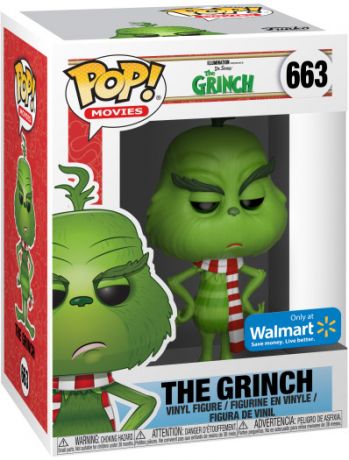 Figurine Funko Pop Le Grinch #663 Le Grinch avec Echarpe