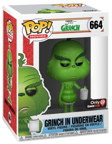 Figurine Funko Pop Le Grinch #664 Grinch en Sous-vêtements