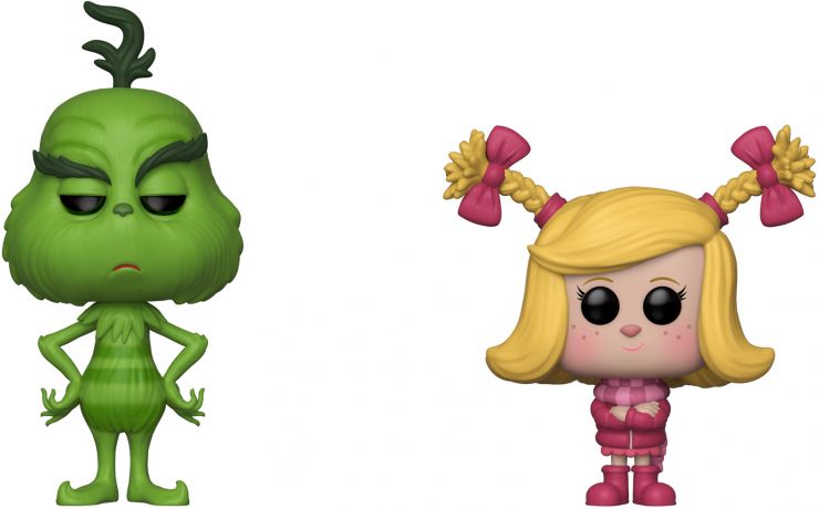 Figurine Funko Pop Le Grinch Le Grinch & Cindy-Lou Who - 2-Pack