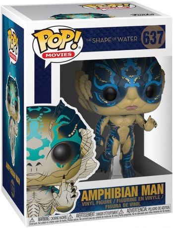 Figurine Funko Pop La Forme de l'eau #637 Homme Amphibien