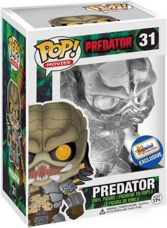 Figurine Funko Pop The Predator #31 Predator - Translucide