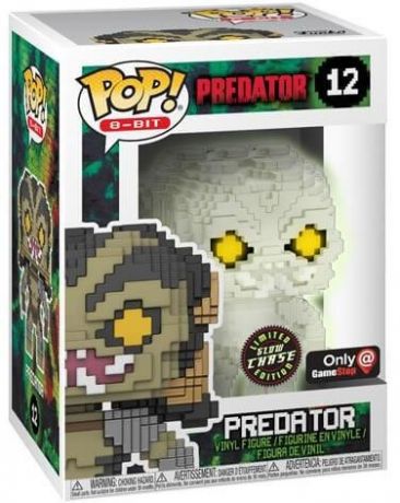 Figurine Funko Pop The Predator #12 Predator - 8-Bit & Brillant dans le noir