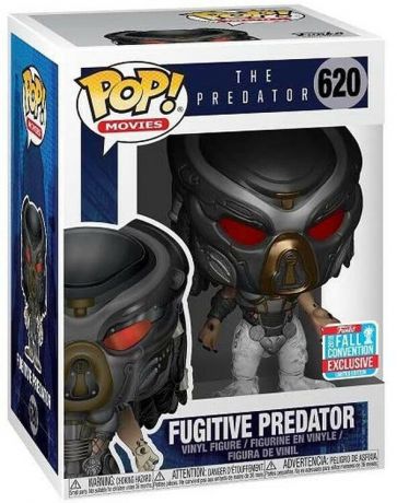 Figurine Funko Pop The Predator #620 Predator Fugitif (Disparition) - Translucide