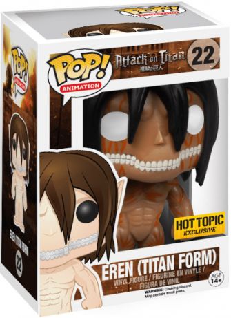 Figurine Funko Pop L'Attaque des Titans (SNK) #22 Eren (Titan)