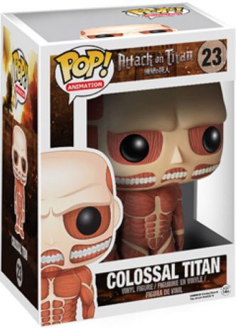 Figurine Funko Pop L'Attaque des Titans (SNK) #23 Titan Colossal - 15 cm