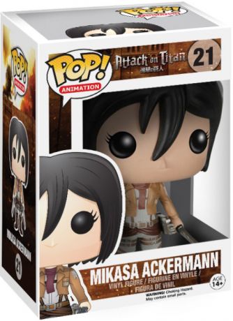 Figurine Funko Pop L'Attaque des Titans (SNK) #21 Mikasa Ackerman