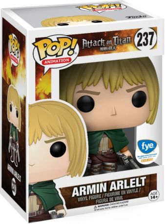 Figurine Funko Pop L'Attaque des Titans (SNK) #237 Armin Arlelt